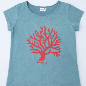 CAMISETA MUJER CORAL