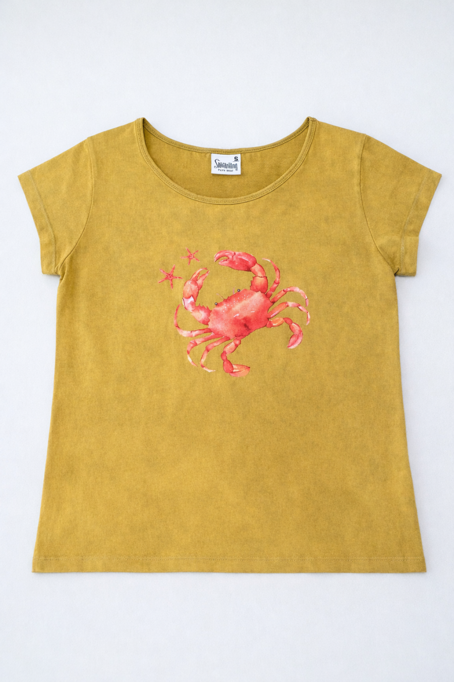 T-SHIRT FEMME CRABE