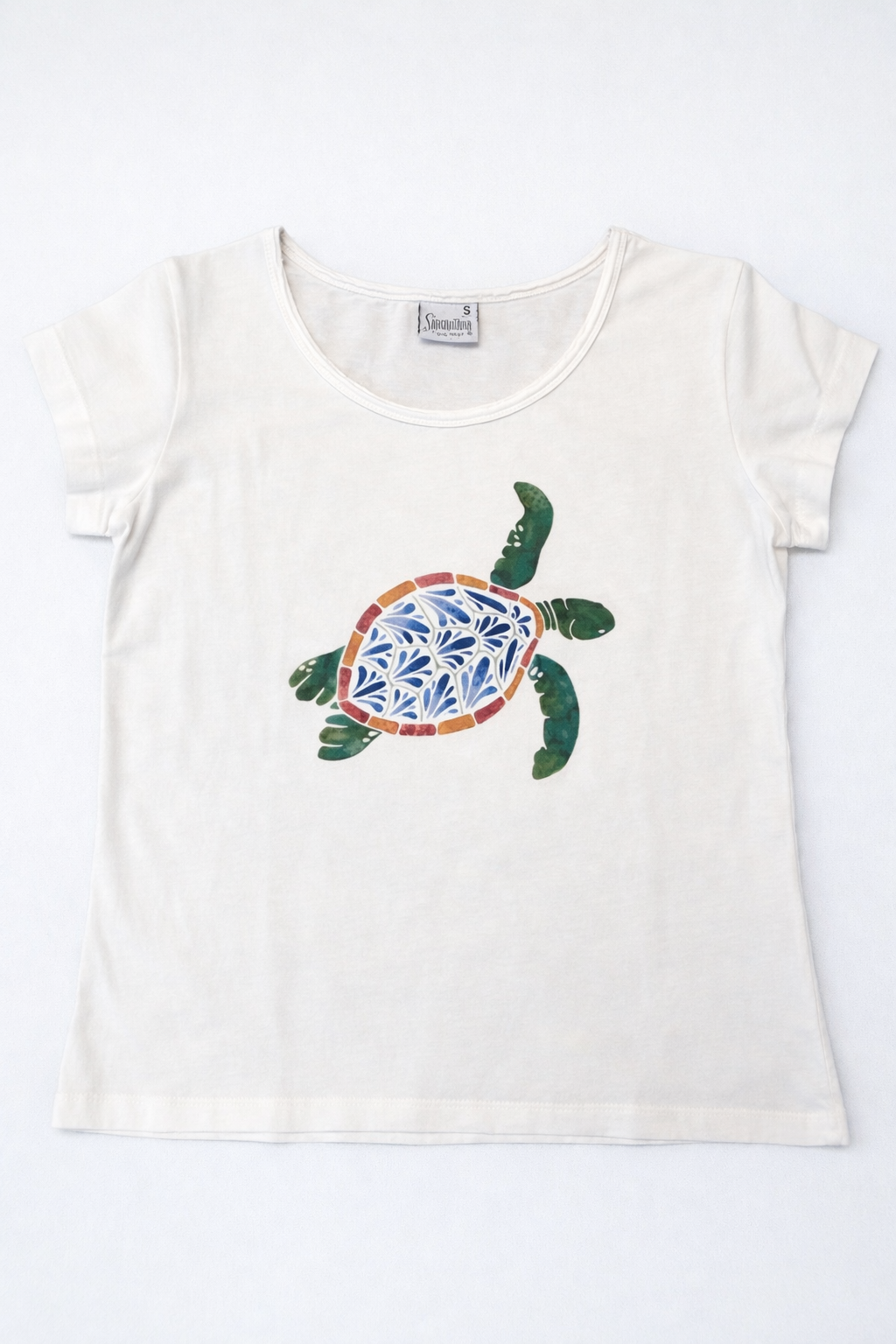 CAMISETA MUJER TORTUGA